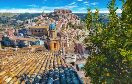 veduta di ragusa ibla